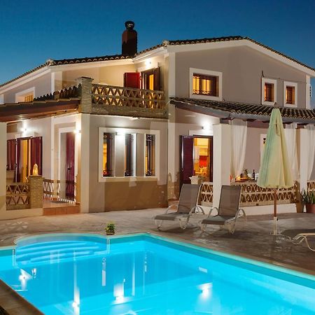 Evalexia Villa - Luxury Villa With Private Pool Near Laganas Perfect For Groups By Villa Mana Gers Kalamákion 외부 사진